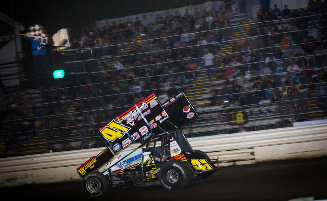 A WIN AS SWEET AS WINE IN CALISTOGA GRAVEL LEADS FROM GREEN TO